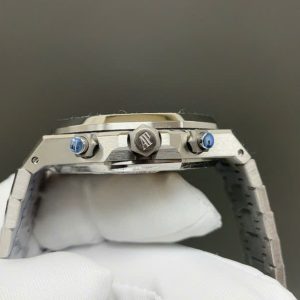 Đồng Hồ Audemars Piguet Replica 11 Royal Oak Chronograph Frosted Gold 26240 Mặt Xám Xưởng APS 41mm (2)