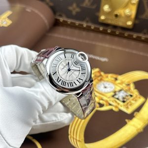 Đồng Hồ Cartier Ballon Bleu Chế Tác Nữ Máy Cơ Tự Động Thụy Sỹ Nhà Máy AF 33mm (1)