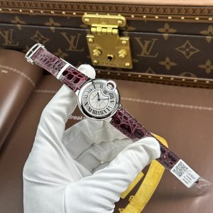 Đồng Hồ Cartier Ballon Bleu Chế Tác Nữ Máy Cơ Tự Động Thụy Sỹ Nhà Máy AF 33mm (1)