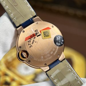 Đồng Hồ Cartier Ballon Bleu WGBB0052 Replica 11 Mặt Trắng Máy Pin Nhà Máy AF 33mm (2)