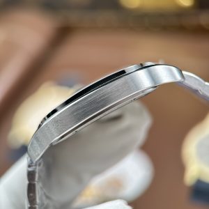 Đồng Hồ Cartier Santos Chế Tác Mặt Lộ Cơ Dây Kim Loại 39 (2)