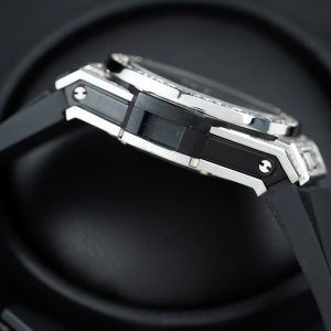 Đồng Hồ Hublot Big Bang One Click Replica 11 Màu Đen Đính Kim Cương Moissanite 39mm (2)