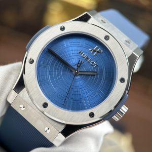 Đồng Hồ Hublot Chế Tác Classic Fusion Titanium Boutique Pisa 1940 Edition Màu Xanh Dương Xưởng JJZ 42mm (2)