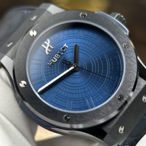 Đồng Hồ Hublot Rep Cao Cấp Classic Fusion Ceramic Boutique Pisa 1940 Edition Mặt Số Xanh Dương Xưởng JJZ 42mm (2)