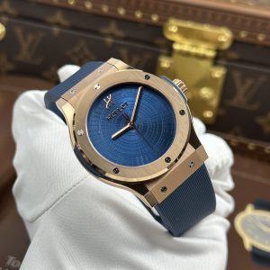 Đồng Hồ Hublot Replica 11 Classic Fusion King Gold Boutique Pisa 1940 Edition Dây Cao Su Xưởng JJZ 42mm (2)