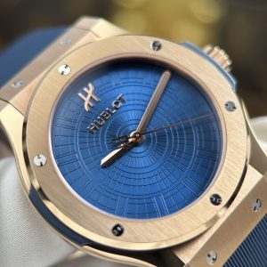 Đồng Hồ Hublot Replica 11 Classic Fusion King Gold Boutique Pisa 1940 Edition Dây Cao Su Xưởng JJZ 42mm (2)