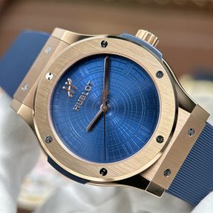 Đồng Hồ Hublot Replica 11 Classic Fusion King Gold Boutique Pisa 1940 Edition Dây Cao Su Xưởng JJZ 42mm (2)