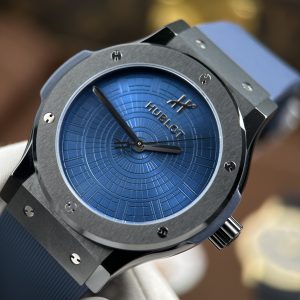 Đồng Hồ Hublot Replica Cao Cấp Classic Fusion Boutique Pisa 1940 Edition Vỏ Gốm Đen Xưởng JJZ 42mm (2)