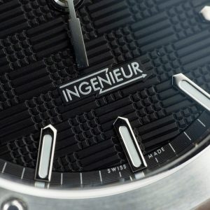 Đồng Hồ IWC Ingenieur Chế Tác Mặt Đen Máy Cơ Thuỵ Sỹ Nhà Máy V7 40mm (2)