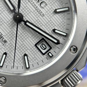Đồng Hồ IWC Ingenieur Chế Tác Mặt Số Bạc Máy Cơ Thuỵ Sỹ Nhà Máy V7 40mm (2)