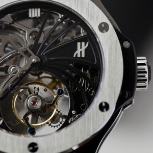 Đồng Hồ Nam Hublot Big Bang Tourbillon Replica 11 Mặt Lộ Cơ Dây Cao Su 44mm (2)
