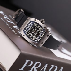 Đồng Hồ Nam Richard Mille Replica 11 RM67-01 Skeleton Vỏ Titanium Siêu Nhẹ 38 (2)