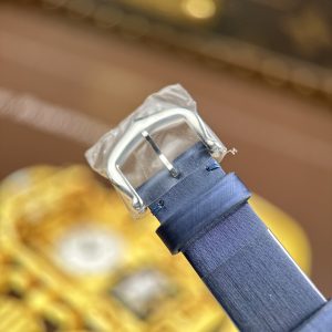 Đồng Hồ Nữ Cartier Ballon Blanc Chế Tác Viền Đính Đá Dây Da Xưởng AF 30mm (2)