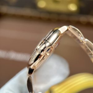 Đồng Hồ Nữ Cartier Ballon Bleu WGBB0054 Chế Tác Mạ Vàng Hồng Dây Kim Loại Xưởng AF 33mm (5)