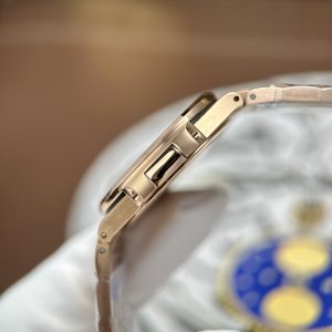 Đồng Hồ Nữ Patek Philippe Nautilus 7010 Chế Tác Vỏ Mạ Vàng Hồng Máy Pin Thụy Sỹ 32mm (2)