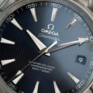 Đồng Hồ Omega Seamaster Aqua Terra Chế Tác Mặt Đen Kẻ Sọc Máy Cơ Thụy Sỹ Xưởng VS 41mm (3)