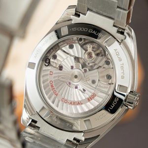 Đồng Hồ Omega Seamaster Aqua Terra Chế Tác Mặt Đen Kẻ Sọc Máy Cơ Thụy Sỹ Xưởng VS 41mm (3)
