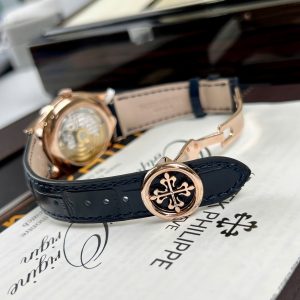 Đồng Hồ Patek Philippe Complications 5396R Chế Tác Bọc Vàng Hồng 18K Mặt Xanh Dương 38 (2)
