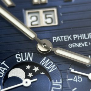 Đồng Hồ Patek Philippe Cubitus 5822P Chế Tác Mặt Xanh Dương Bộ Máy Calibre 240 Super Clone 45mm (2)