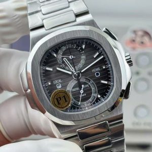 Đồng Hồ Patek Philippe Nautilus 5990 Chế Tác Mặt Xám Máy Cơ Tự Động Thụy Sỹ Nhà Máy P1 40 (3)