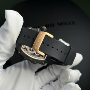 Đồng Hồ Richard Mille RM21-01 Aerodyne Replica 11 Bộ Máy Tourbillon Dây Cao Su Xưởng RM 43x51mm (2)
