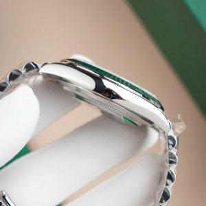 Đồng Hồ Rolex DateJust 126334 Chế Tác Mặt Xanh Lá Cây Họa Tiết Nếp Gấp Nhà Máy Clean 41mm (2)