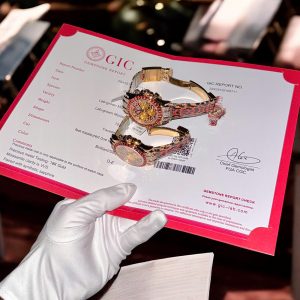 Đồng Hồ Rolex Daytona 116598SACO Leopard Họa Tiết Da Báo Chế Tác Đính Kim Cương Moissanite + Bọc Vàng 18K 40mm (2)