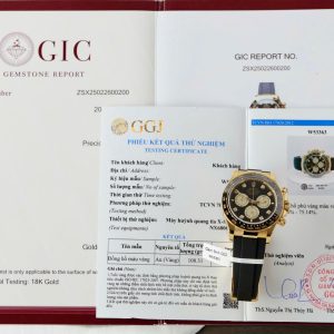 Đồng Hồ Rolex Daytona Chế Tác Bọc Vàng Thật 18K Máy Calibre 4131 Thụy Sỹ 40mm (2)