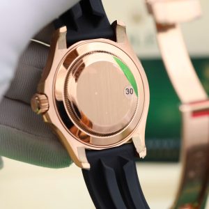 Đồng Hồ Rolex Yacht-Master 116655 Chế Tác Mặt Đen Dây Cao Su Xưởng VS 40mm (2)
