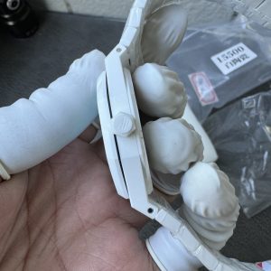 Đồng Hồ Audemars Piguet Chế Tác Royal Oak 15500 Vỏ Gốm Trắng Mặt Tiffany Xưởng APS 41mm (1)