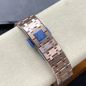 Đồng Hồ Audemars Piguet Royal Oak 26239OR Replica 11 Mặt Xanh Dương Vỏ Mạ Vàng Hồng Xưởng APS 41mm (1)