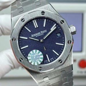 Đồng Hồ Audemars Piguet Chế Tác Royal Oak Jumbo Extra-thin 16202 Mặt Số Grained Tuscan Nhà Máy ZF 39mm (2)