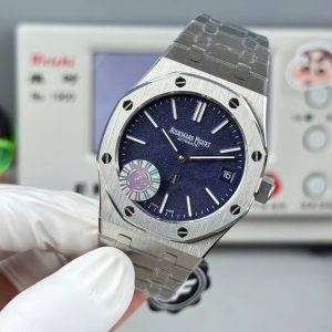 Đồng Hồ Audemars Piguet Chế Tác Royal Oak Jumbo Extra-thin 16202 Mặt Số Grained Tuscan Nhà Máy ZF 39mm (2)